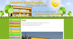 Desktop Screenshot of mssmetanka.pvskoly.cz